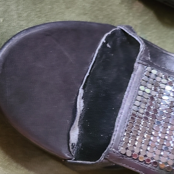 Maria Sharapova Cole Haan Lalita strappy heeled sandals size 9.5 - Picture 8 of 11